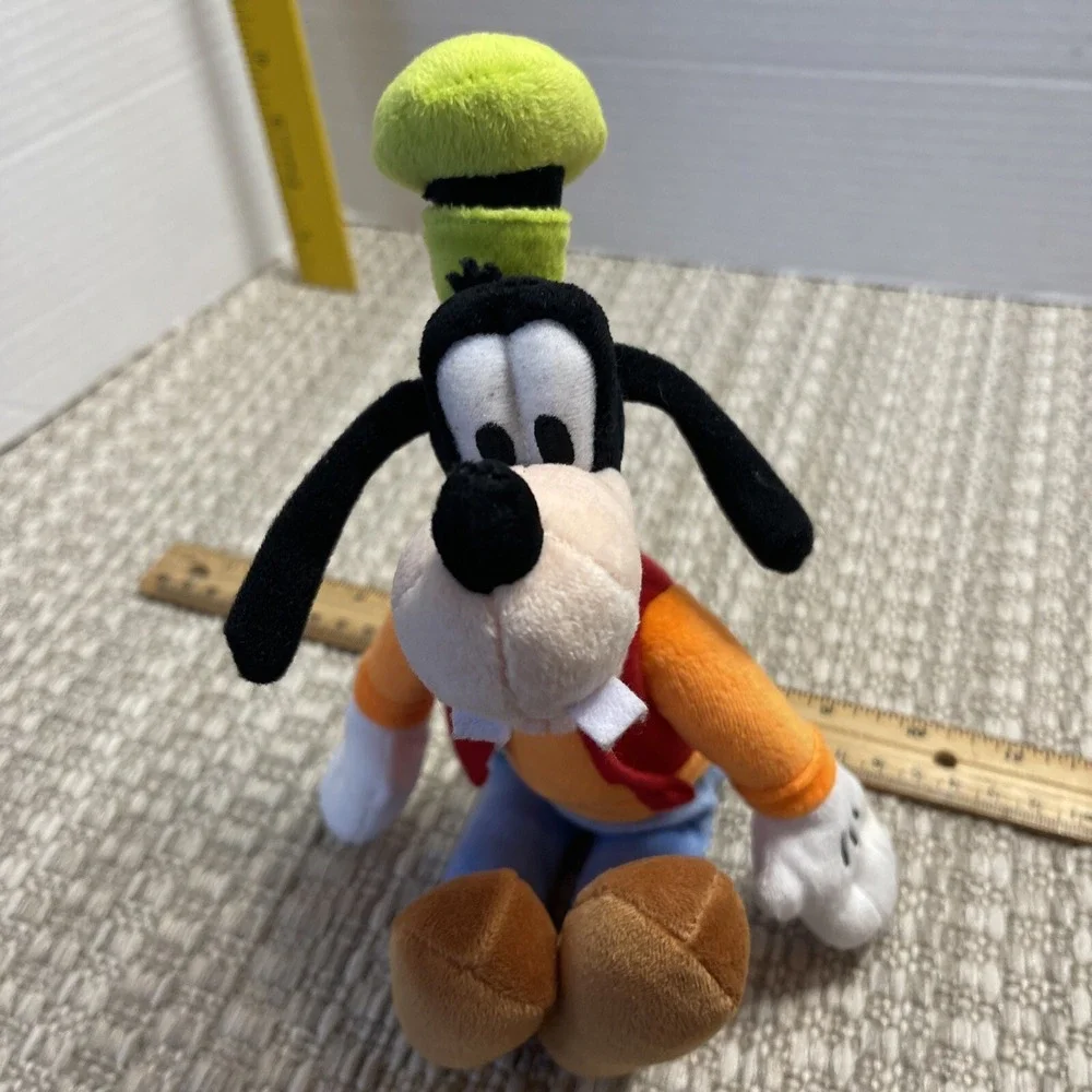 Disney‎ Goofy Plush Beanbag Character Stuffed Animal Toy Cartoon Dog